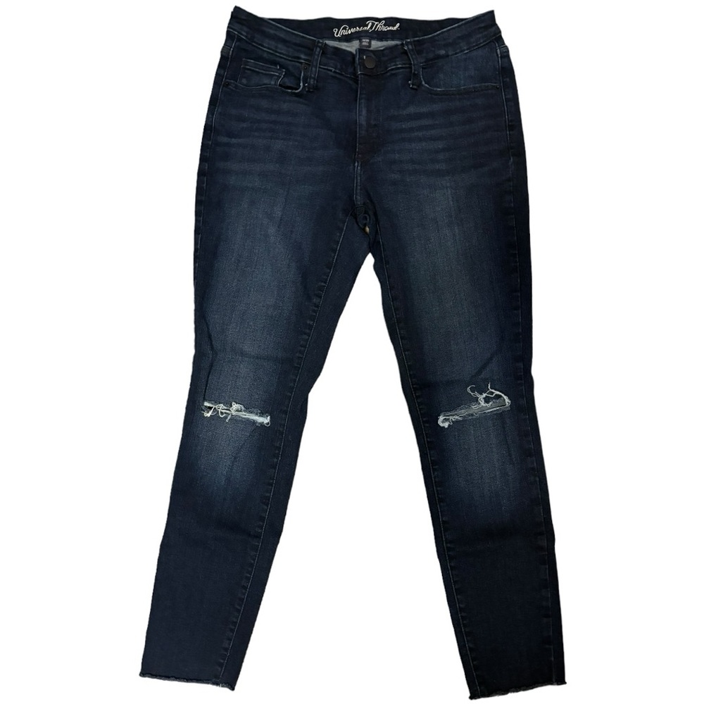 Universal Thread, Mid Rise, Dark Wash, Skinny Jean